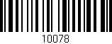 Código de barras (EAN, GTIN, SKU, ISBN): '10078'