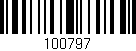 Código de barras (EAN, GTIN, SKU, ISBN): '100797'