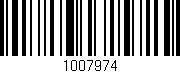Código de barras (EAN, GTIN, SKU, ISBN): '1007974'