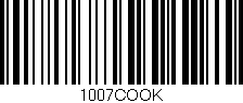 Código de barras (EAN, GTIN, SKU, ISBN): '1007COOK'