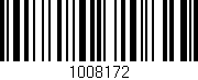 Código de barras (EAN, GTIN, SKU, ISBN): '1008172'
