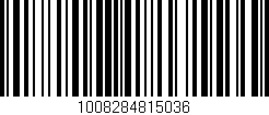 Código de barras (EAN, GTIN, SKU, ISBN): '1008284815036'