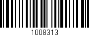 Código de barras (EAN, GTIN, SKU, ISBN): '1008313'