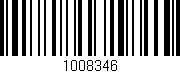 Código de barras (EAN, GTIN, SKU, ISBN): '1008346'