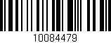 Código de barras (EAN, GTIN, SKU, ISBN): '10084479'