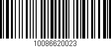 Código de barras (EAN, GTIN, SKU, ISBN): '10086620023'