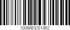 Código de barras (EAN, GTIN, SKU, ISBN): '1008663201962'