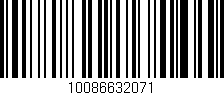 Código de barras (EAN, GTIN, SKU, ISBN): '10086632071'