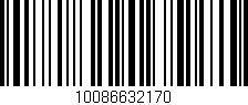 Código de barras (EAN, GTIN, SKU, ISBN): '10086632170'