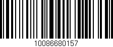 Código de barras (EAN, GTIN, SKU, ISBN): '10086680157'