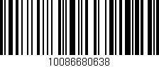 Código de barras (EAN, GTIN, SKU, ISBN): '10086680638'