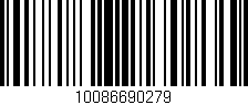 Código de barras (EAN, GTIN, SKU, ISBN): '10086690279'