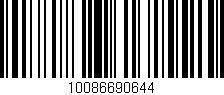 Código de barras (EAN, GTIN, SKU, ISBN): '10086690644'