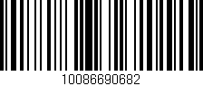 Código de barras (EAN, GTIN, SKU, ISBN): '10086690682'