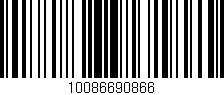 Código de barras (EAN, GTIN, SKU, ISBN): '10086690866'