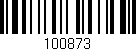 Código de barras (EAN, GTIN, SKU, ISBN): '100873'