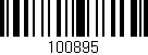 Código de barras (EAN, GTIN, SKU, ISBN): '100895'