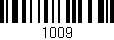 Código de barras (EAN, GTIN, SKU, ISBN): '1009'