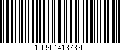 Código de barras (EAN, GTIN, SKU, ISBN): '1009014137336'
