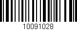 Código de barras (EAN, GTIN, SKU, ISBN): '10091028'