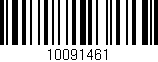 Código de barras (EAN, GTIN, SKU, ISBN): '10091461'