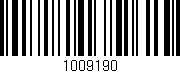 Código de barras (EAN, GTIN, SKU, ISBN): '1009190'