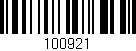 Código de barras (EAN, GTIN, SKU, ISBN): '100921'