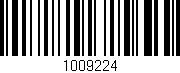 Código de barras (EAN, GTIN, SKU, ISBN): '1009224'