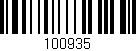 Código de barras (EAN, GTIN, SKU, ISBN): '100935'