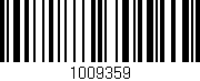 Código de barras (EAN, GTIN, SKU, ISBN): '1009359'