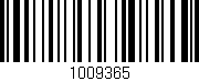 Código de barras (EAN, GTIN, SKU, ISBN): '1009365'