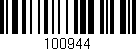 Código de barras (EAN, GTIN, SKU, ISBN): '100944'