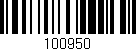 Código de barras (EAN, GTIN, SKU, ISBN): '100950'