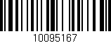 Código de barras (EAN, GTIN, SKU, ISBN): '10095167'