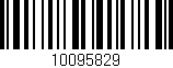 Código de barras (EAN, GTIN, SKU, ISBN): '10095829'