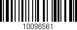 Código de barras (EAN, GTIN, SKU, ISBN): '10096561'