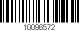 Código de barras (EAN, GTIN, SKU, ISBN): '10096572'