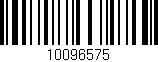 Código de barras (EAN, GTIN, SKU, ISBN): '10096575'
