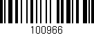 Código de barras (EAN, GTIN, SKU, ISBN): '100966'