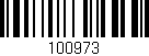 Código de barras (EAN, GTIN, SKU, ISBN): '100973'