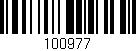 Código de barras (EAN, GTIN, SKU, ISBN): '100977'