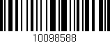 Código de barras (EAN, GTIN, SKU, ISBN): '10098588'