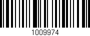 Código de barras (EAN, GTIN, SKU, ISBN): '1009974'