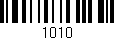 Código de barras (EAN, GTIN, SKU, ISBN): '1010'