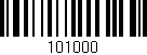 Código de barras (EAN, GTIN, SKU, ISBN): '101000'