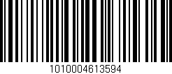 Código de barras (EAN, GTIN, SKU, ISBN): '1010004613594'