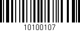 Código de barras (EAN, GTIN, SKU, ISBN): '10100107'