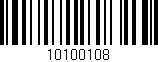 Código de barras (EAN, GTIN, SKU, ISBN): '10100108'