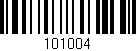 Código de barras (EAN, GTIN, SKU, ISBN): '101004'