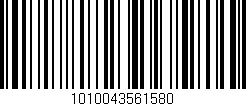 Código de barras (EAN, GTIN, SKU, ISBN): '1010043561580'